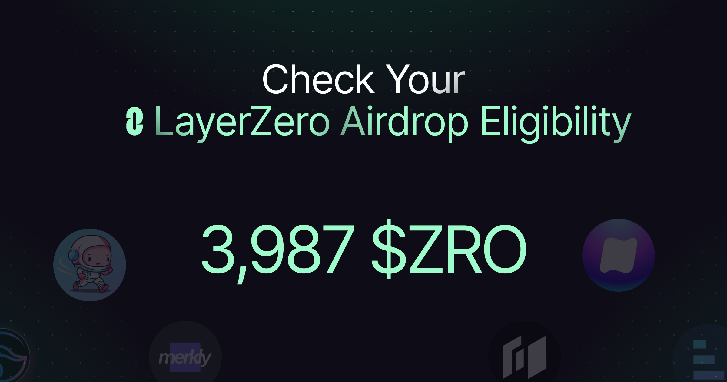 LayerZero Airdrop Checker